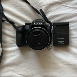 Panasonic Lumix Black Camera with Charger